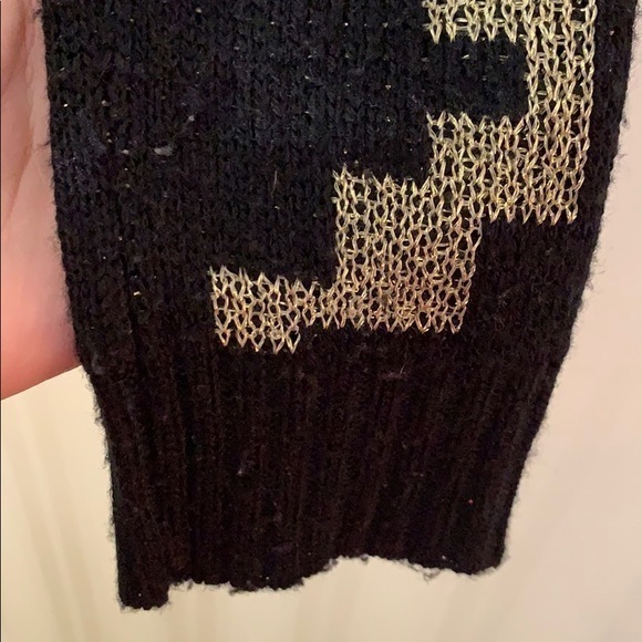 Rampage‎ sweater gold and black size XS - Picture 7 of 7